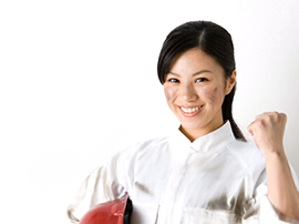 女性スタッフ常駐で安心